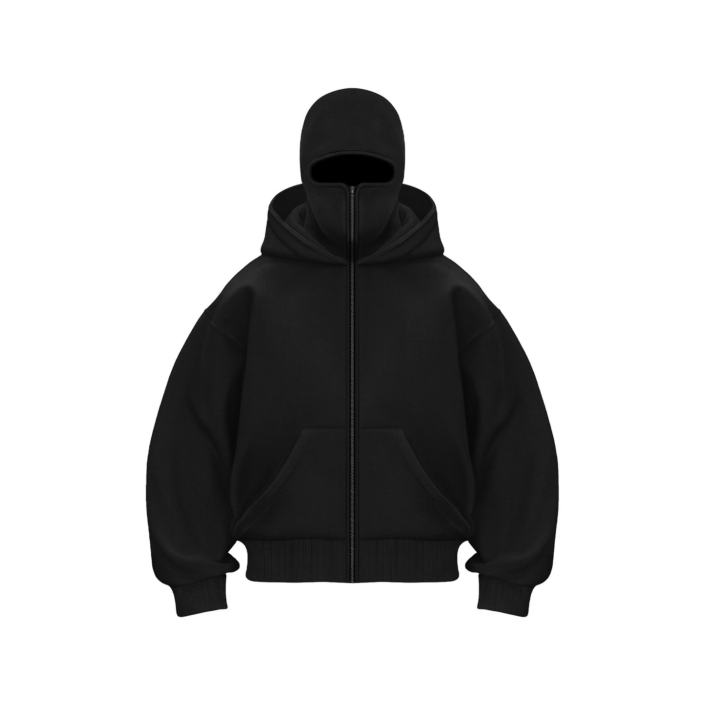Double Hood Fleece-Lined Sweater